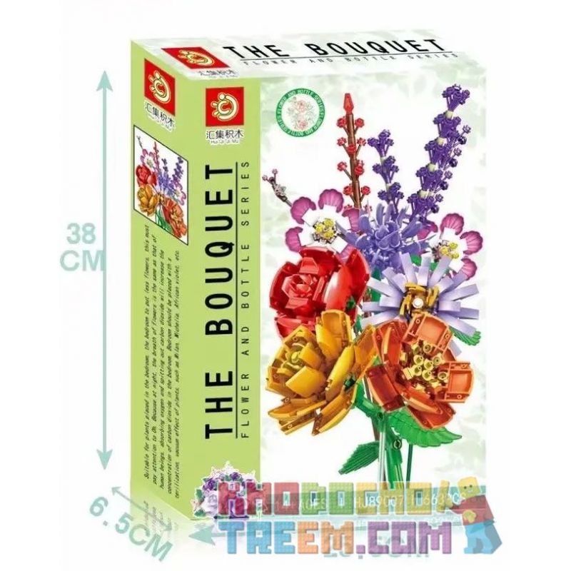 HJLEPIN HJ89007 89007 non  HJ89007. bộ đồ chơi xếp lắp ráp ghép mô hình Creator Sáng Tạo 663 khối