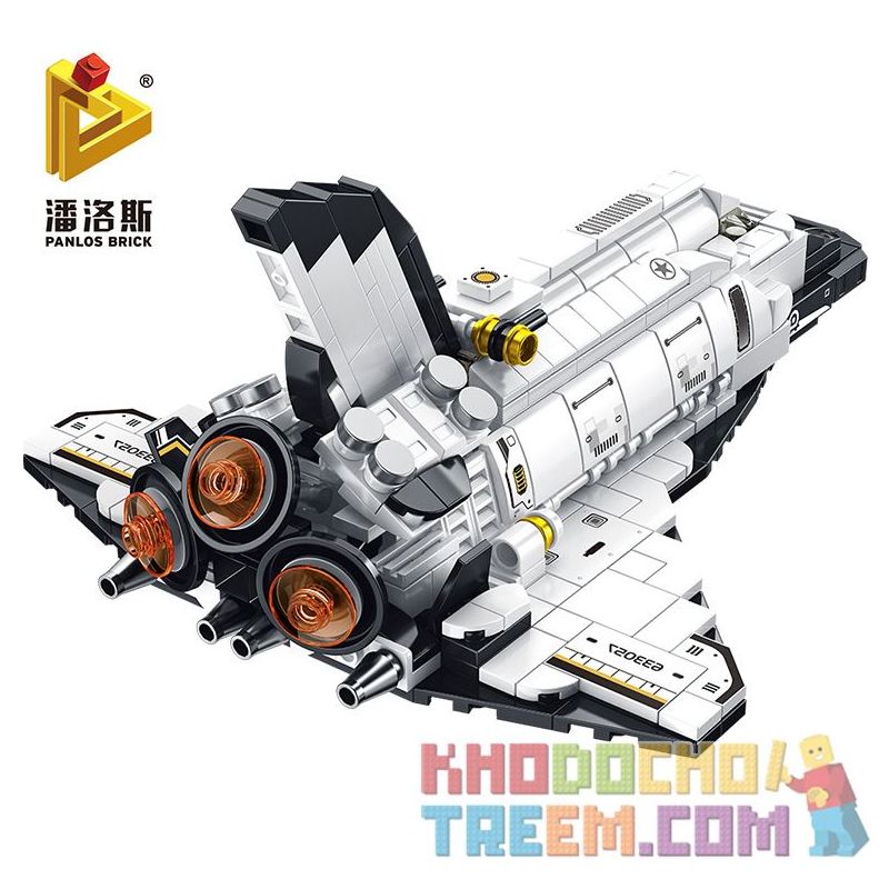 PanlosBrick 633057 Panlos Brick 633057 non  HÀNG KHÔNG VŨ TRỤ 12IN1. bộ đồ chơi xếp lắp ráp ghép mô hình SPACE SHUTTLE 586 khối