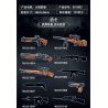 MorkModel 051003 Mork Model 051003 non  M1897 WINCHESTER. bộ đồ chơi xếp lắp ráp ghép mô hình FIREWIRE ALLIANCE WINCHESTER 791 khối