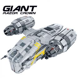 MorkModel 032002 Mork Model 032002 REBRICKABLE MOC-37840 37840 MOC37840 non  VƯƠNG MIỆN DAO CẠO KHỔNG LỒ bộ đồ chơi xếp lắp ráp ghép mô hình Movie & Game THE RAZOR CREST Phim Và Trò Chơi 4064 khối