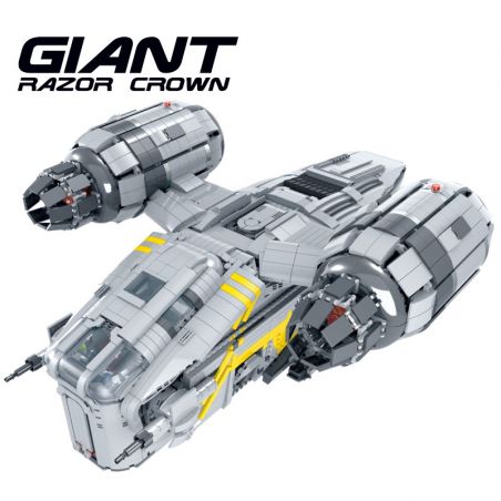 MorkModel 032002 Mork Model 032002 REBRICKABLE MOC-37840 37840 MOC37840 non  VƯƠNG MIỆN DAO CẠO KHỔNG LỒ bộ đồ chơi xếp lắp ráp ghép mô hình Movie & Game THE RAZOR CREST Phim Và Trò Chơi 4064 khối