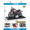 SEMBO 701126 non  TRIUMPHAL STREET SCRAMBLER. bộ đồ chơi xếp lắp ráp ghép mô hình Motorcycle Motorbike TRIUMPH STREET SCRAMBLER Xe Hai Bánh 205 khối
