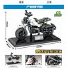 SEMBO 701120 non  TÀU HỘ TỐNG RAMBO 300 (LB300) bộ đồ chơi xếp lắp ráp ghép mô hình Motorcycle Motorbike CORVETTE RAMBO 300 Xe Hai Bánh 205 khối
