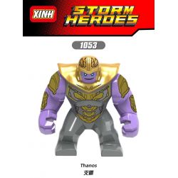 XINH 1053 non  KHÔNG HOÀN HẢO bộ đồ chơi xếp lắp ráp ghép mô hình Marvel Super Heroes THANOS Siêu Anh Hùng Marvel