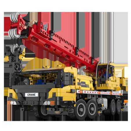 DOUBLEE CADA C61081 61081 non  CẦN CẨU DI ĐỘNG ĐẦY ĐỦ TÍNH NĂNG bộ đồ chơi xếp lắp ráp ghép mô hình  REMOTE CONTROL CRANE TRUCK Kỹ Thuật Công Nghệ Cao Mô Hình Phương Tiện 1831 khối