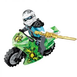 PRCK 61081 non  MÔ HÌNH XE MÁY 8. bộ đồ chơi xếp lắp ráp ghép mô hình The  Ninjago Movie Ninja Lốc Xoáy