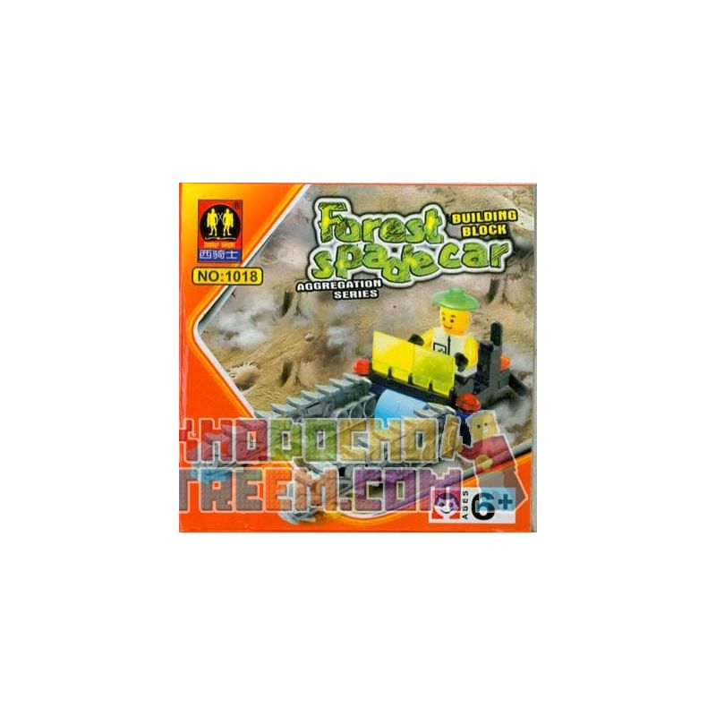 ZEPHYR KNIGHT 1018 Xếp hình kiểu  Forest Spadecar Rừng Spadecar. 