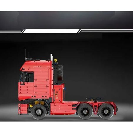 MouldKing 19005 Mould King 19005 REBRICKABLE MOC-2475 2475 MOC2475 non  MÁY KÉO KHÍ NÉN bộ đồ chơi xếp lắp ráp ghép mô hình  TRACTOR TRUCK Kỹ Thuật Công Nghệ Cao Mô Hình Phương Tiện 4511 khối