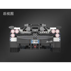 Winner 7050 non  XE ĐUA PORSCHE TRẮNG tỷ lệ 1:10 bộ đồ chơi xếp lắp ráp ghép mô hình  SUPER FERRARIED RACING CAR Kỹ Thuật Công Nghệ Cao Mô Hình Phương Tiện 2209 khối