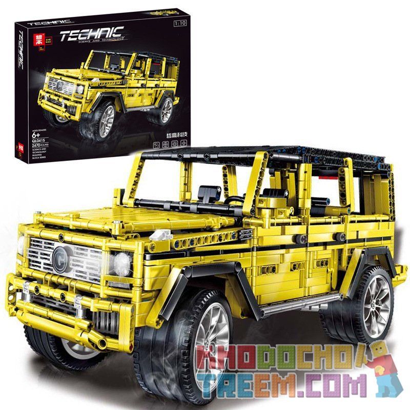 REBRICKABLE MOC-31044 31044 MOC31044 ZHEGAO QL0415 0415 non  MERCEDES-BENZ G65 AMG 1:10 tỷ lệ 1:10 bộ đồ chơi xếp lắp ráp ghép mô hình  Kỹ Thuật Công Nghệ Cao Mô Hình Phương Tiện 2301 khối