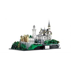 XINGBAO XB-05002 05002 XB05002 non  LÂU ĐÀI THIÊN NGA TRẮNG bộ đồ chơi xếp lắp ráp ghép mô hình Architecture NEW SWAN STONE CASTLE Công Trình Kiến Trúc 7437 khối