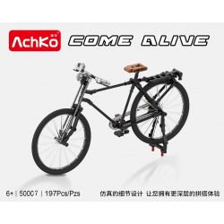 ACHKO 50007 non  XE ĐẠP CỔ bộ đồ chơi xếp lắp ráp ghép mô hình  COME ALIVE Kỹ Thuật Công Nghệ Cao Mô Hình Phương Tiện 197 khối