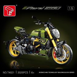 SUPER 18K K210 TA GAOLE T4021 4021 non  MÔ TÔ DUCATI DIAVEL 1260 LAMBORGHINI TỶ LỆ 1:5 tỷ lệ 1:5 bộ đồ chơi xếp lắp ráp ghép mô hình  Kỹ Thuật Công Nghệ Cao Mô Hình Phương Tiện 2025 khối