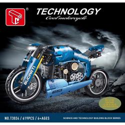 TA GAOLE T3034 3034 non  MẠ ĐIỆN XE MÁY MÀU XANH BẮC ÂU bộ đồ chơi xếp lắp ráp ghép mô hình  BUGATTI Kỹ Thuật Công Nghệ Cao Mô Hình Phương Tiện 619 khối