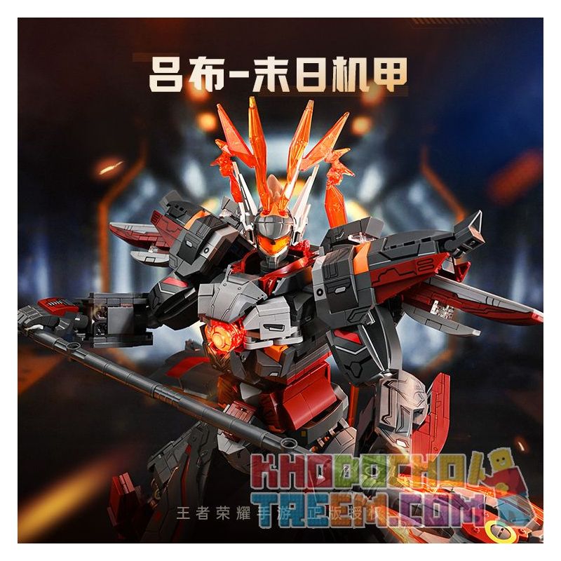 KEEPPLEY K21102 21102 non  DANH DỰ CỦA CÁC VỊ VUA MECHA TẬN THẾ LỮ BỐ bộ đồ chơi xếp lắp ráp ghép mô hình Movie & Game DOOMSDAY MECHA Phim Và Trò Chơi