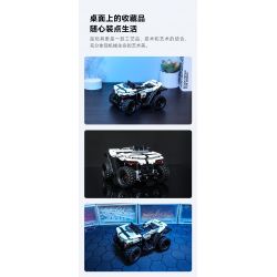 ONEBOT MITU MI OBSTMT21AIQI 21AIQI non  ATV MỌI ĐỊA HÌNH bộ đồ chơi xếp lắp ráp ghép mô hình  Kỹ Thuật Công Nghệ Cao Mô Hình Phương Tiện 490 khối