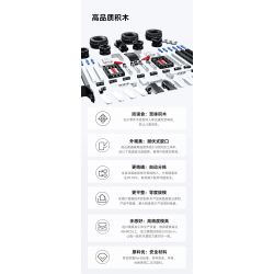 ONEBOT MITU MI OBSTMT21AIQI 21AIQI non  ATV MỌI ĐỊA HÌNH bộ đồ chơi xếp lắp ráp ghép mô hình  Kỹ Thuật Công Nghệ Cao Mô Hình Phương Tiện 490 khối