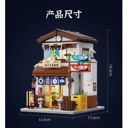 CADA DOUBLEE C66014 66014 non  CĂNG TIN ARBOR bộ đồ chơi xếp lắp ráp ghép mô hình Creator Sáng Tạo 861 khối