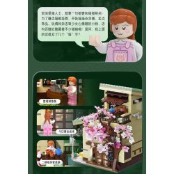 CADA DOUBLEE C66015 66015 non  CỬA HÀNG TẠP HÓA MÈO bộ đồ chơi xếp lắp ráp ghép mô hình Creator Sáng Tạo 921 khối