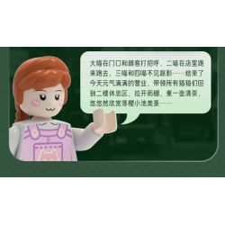 CADA DOUBLEE C66015 66015 non  CỬA HÀNG TẠP HÓA MÈO bộ đồ chơi xếp lắp ráp ghép mô hình Creator Sáng Tạo 921 khối