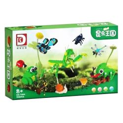 DK 7004 non  VƯƠNG QUỐC CÔN TRÙNG bộ đồ chơi xếp lắp ráp ghép mô hình Creator Sáng Tạo