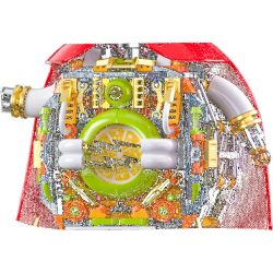 JAKI XWZB-23089 23089 XWZB23089 non  THÀNH PHỐ BĂNG MIXUE THÂN MÁY SIÊU VUA TUYẾT bộ đồ chơi xếp lắp ráp ghép mô hình 800 khối