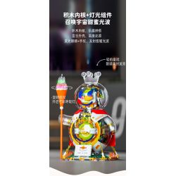 JAKI XWZB-23089 23089 XWZB23089 non  THÀNH PHỐ BĂNG MIXUE THÂN MÁY SIÊU VUA TUYẾT bộ đồ chơi xếp lắp ráp ghép mô hình 800 khối