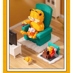 PLEYERID M38-P8028 P8028 8028 M38P8028 38-P8028 non  CÂU CHUYỆN TẠI NHÀ CỦA GARFIELD bộ đồ chơi xếp lắp ráp ghép mô hình Movie & Game Phim Và Trò Chơi