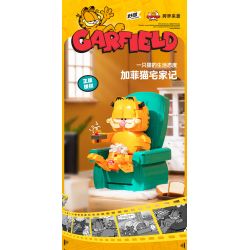 PLEYERID M38-P8028 P8028 8028 M38P8028 38-P8028 non  CÂU CHUYỆN TẠI NHÀ CỦA GARFIELD bộ đồ chơi xếp lắp ráp ghép mô hình Movie & Game Phim Và Trò Chơi