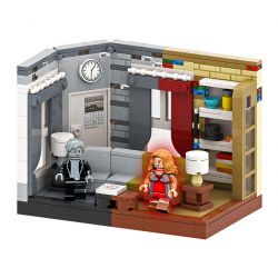 BUILDABLE X6135 6135 non  CÂU CHUYỆN HƯỚNG TÂY bộ đồ chơi xếp lắp ráp ghép mô hình Super Heroes THE WESTVIEW STORIES Siêu Nhân Anh Hùng 433 khối