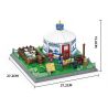 WANGE LIGAO DR.LUCK 4225 non  YURTS KHU TỰ TRỊ NỘI MÔNG TRUNG QUỐC bộ đồ chơi xếp lắp ráp ghép mô hình MONGOLIAN YURT 778 khối