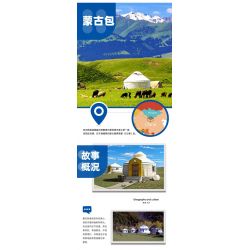 WANGE LIGAO DR.LUCK 4225 non  YURTS KHU TỰ TRỊ NỘI MÔNG TRUNG QUỐC bộ đồ chơi xếp lắp ráp ghép mô hình MONGOLIAN YURT 778 khối