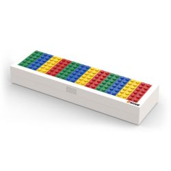 WANGE LIGAO DR.LUCK 6904 non  HỘP VĂN PHÒNG PHẨM bộ đồ chơi xếp lắp ráp ghép mô hình Gear BRICK PENCIL BOX Đồ Lắp Ghép