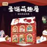 GEKKOSHA 804002 non  NGÔI NHÀ GIÁNG SINH DỄ THƯƠNG bộ đồ chơi xếp lắp ráp ghép mô hình Creator MERRY CHRISTMAS Sáng Tạo