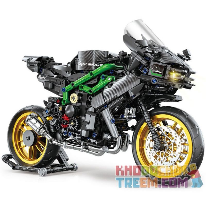 XIANGJUN XJ-382D 382D XJ382D non  XE MÁY bộ đồ chơi xếp lắp ráp ghép mô hình  Kỹ Thuật Công Nghệ Cao Mô Hình Phương Tiện 1069 khối