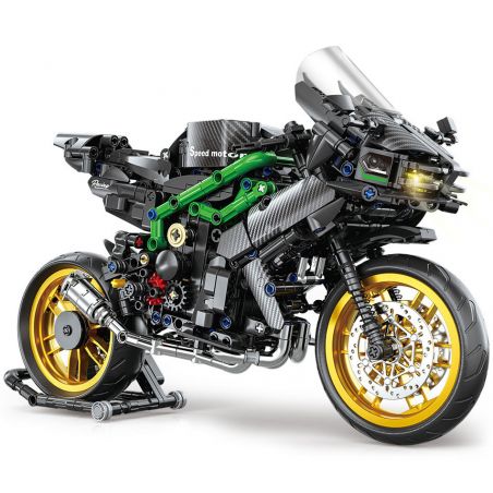 XIANGJUN XJ-382D 382D XJ382D non  XE MÁY bộ đồ chơi xếp lắp ráp ghép mô hình  Kỹ Thuật Công Nghệ Cao Mô Hình Phương Tiện 1069 khối