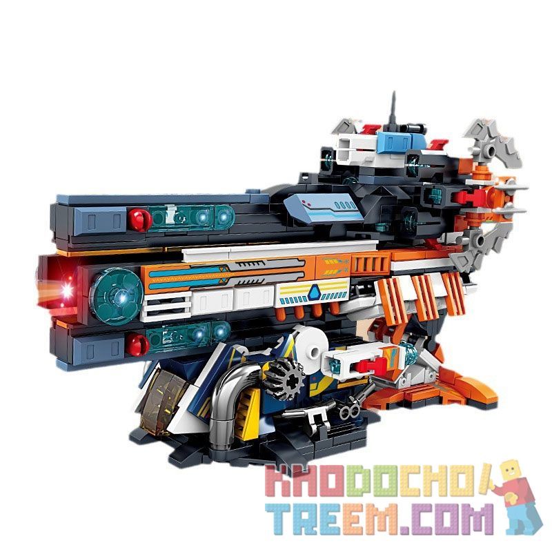 Kazi KY81057 81057 non  PHÁO HỦY DIỆT CỦA LEVI'S BÁO CHÁY bộ đồ chơi xếp lắp ráp ghép mô hình Military Army FIRELINE ALERT Quân Sự Bộ Đội 827 khối