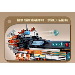 Kazi KY81057 81057 non  PHÁO HỦY DIỆT CỦA LEVI'S BÁO CHÁY bộ đồ chơi xếp lắp ráp ghép mô hình Military Army FIRELINE ALERT Quân Sự Bộ Đội 827 khối