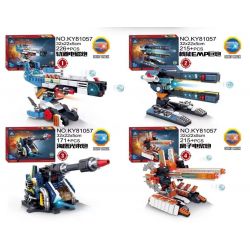 Kazi KY81057 81057 non  PHÁO HỦY DIỆT CỦA LEVI'S BÁO CHÁY bộ đồ chơi xếp lắp ráp ghép mô hình Military Army FIRELINE ALERT Quân Sự Bộ Đội 827 khối