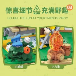 TOP TOY TC2016 2016 non  CẮM TRẠI CON VẸT NHỎ BEBE LỀU bộ đồ chơi xếp lắp ráp ghép mô hình Movie & Game RECREATIONAL TENT Phim Và Trò Chơi 320 khối