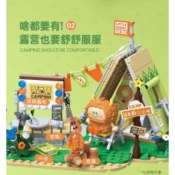 TOP TOY TC2016 2016 non  CẮM TRẠI CON VẸT NHỎ BEBE LỀU bộ đồ chơi xếp lắp ráp ghép mô hình Movie & Game RECREATIONAL TENT Phim Và Trò Chơi 320 khối