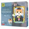 TOP TOY TC1513 1513 non  BẢO TÀNG NGHỆ THUẬT QI MEOW CON TRAI CỦA NGÔI SAO bộ đồ chơi xếp lắp ráp ghép mô hình Arts & Crafts CAT ART MUSEUM THE SON OF MAN