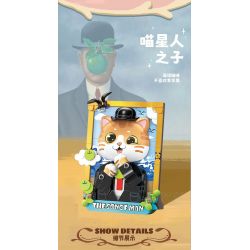 TOP TOY TC1513 1513 non  BẢO TÀNG NGHỆ THUẬT QI MEOW CON TRAI CỦA NGÔI SAO bộ đồ chơi xếp lắp ráp ghép mô hình Arts & Crafts CAT ART MUSEUM THE SON OF MAN