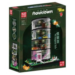 MouldKing 16013 Mould King 16013 non  THÁP TRONG SUỐT bộ đồ chơi xếp lắp ráp ghép mô hình Creator TRANSPARENT TOWER Sáng Tạo 3466 khối