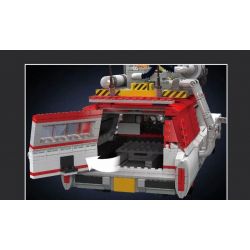 MouldKing 10071 Mould King 10071 non  XE BUÝT MA bộ đồ chơi xếp lắp ráp ghép mô hình Creator GHOST HUNTER BUS Sáng Tạo 2468 khối