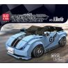 MouldKing 27047 Mould King 27047 non  V.BEETLE MUI TRẦN bộ đồ chơi xếp lắp ráp ghép mô hình Speed Champions Racing Cars MINI LUXURY CAR Đua Xe Công Thức 298 khối