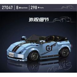 MouldKing 27047 Mould King 27047 non  V.BEETLE MUI TRẦN bộ đồ chơi xếp lắp ráp ghép mô hình Speed Champions Racing Cars MINI LUXURY CAR Đua Xe Công Thức 298 khối