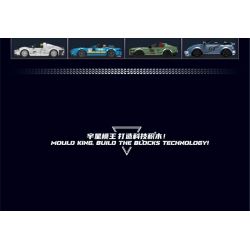 MouldKing 27047 Mould King 27047 non  V.BEETLE MUI TRẦN bộ đồ chơi xếp lắp ráp ghép mô hình Speed Champions Racing Cars MINI LUXURY CAR Đua Xe Công Thức 298 khối