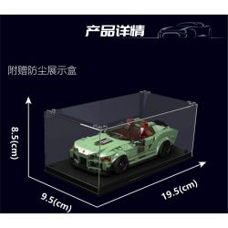 MouldKing 27046 Mould King 27046 non  T.SUPRA MUI TRẦN bộ đồ chơi xếp lắp ráp ghép mô hình Speed Champions Racing Cars MINI LUXURY CAR TOYOTA SUPRA Đua Xe Công Thức 348 khối