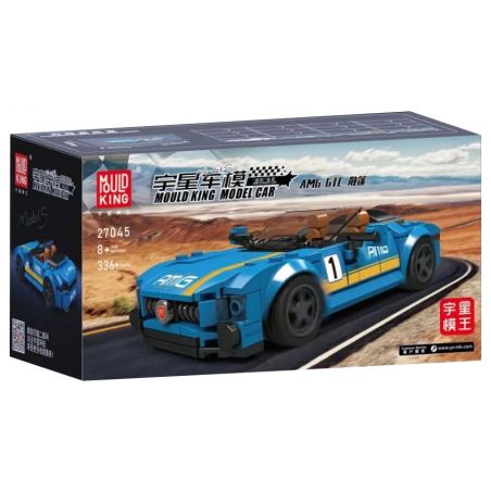 MouldKing 27045 Mould King 27045 non  AMG GTC MUI TRẦN bộ đồ chơi xếp lắp ráp ghép mô hình Speed Champions Racing Cars MINI LUXURY CAR Đua Xe Công Thức 336 khối